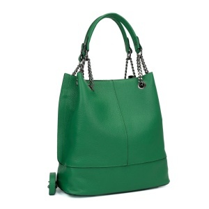 Poseta Piele Lucia - VERDE