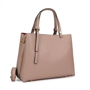 Poseta Piele Martine - ROZ-PUDRA
