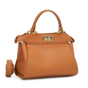 Poseta Piele Mini Otilia - CAMEL