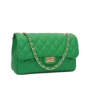 Poseta Piele Mini Ruby - VERDE