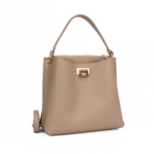 Poseta Piele Mini Stephanie - CREM