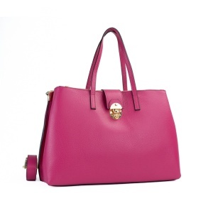 Poseta Piele Noelle - FUCSIA