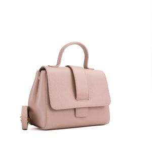 Poseta Piele Olivia - ROZ-PUDRA