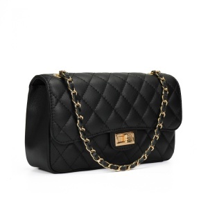 Poseta Piele Ruby - NEGRU