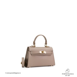 Poseta Piele Thea Baby - CREM