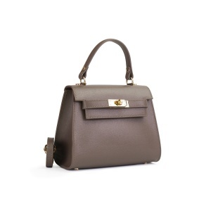 Poseta Piele Thea Safiano - TAUPE