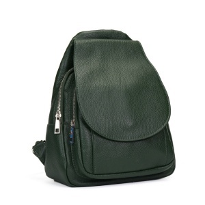 Rucsac Piele Jerica - VERDE