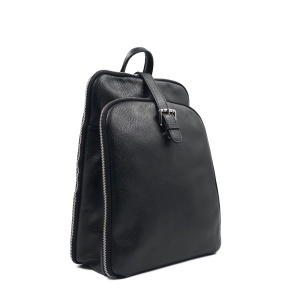 Rucsac Piele Laurence - NEGRU
