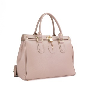 Poseta Piele Angie - ROZ-PUDRA