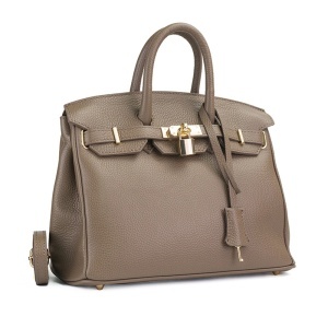 Poseta Piele Edith - TAUPE