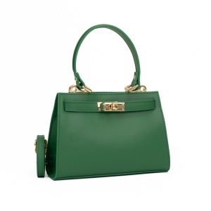Poseta Piele Gloria - VERDE
