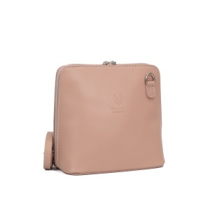 Poseta Piele Katy - ROZ-PUDRA