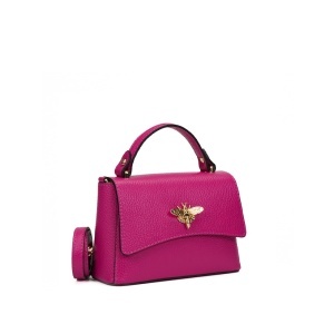 Poseta Piele Kirsti - FUCSIA