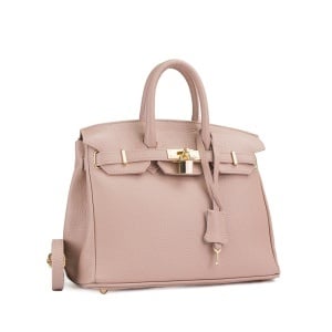 Poseta Piele Mini Edith - ROZ-PUDRA
