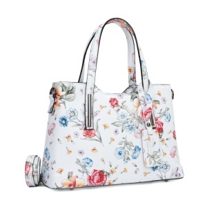 Poseta Piele Mini Michelle - FLORAL