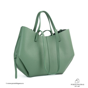 Poseta Piele Mirai - MENTA