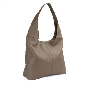 Poseta Piele Nicola - TAUPE