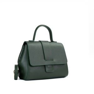 Poseta Piele Olivia - VERDE INCHIS