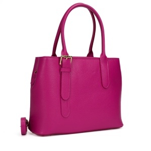 Poseta Piele Sofia - FUCSIA