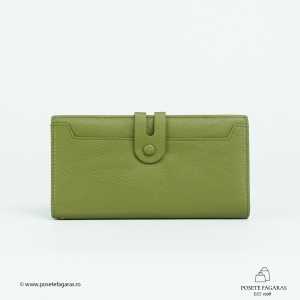 Portofel Piele Sonia - LIME
