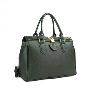 Poseta Piele Angie - VERDE INCHIS