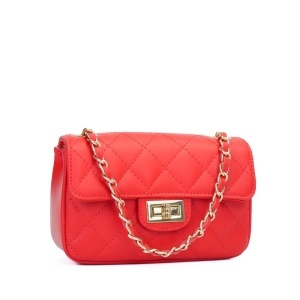 Poseta Piele Baby Ruby - ROSU