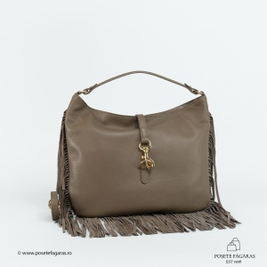 Poseta Piele Bonnie - TAUPE