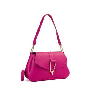 Poseta Piele Emily - FUCSIA