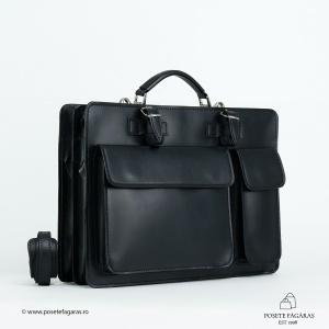 Poseta Piele Juliana - Negru