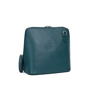 Poseta Piele Katy - VERDE SMARALD