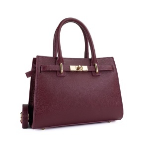Poseta Piele Louise - BORDO