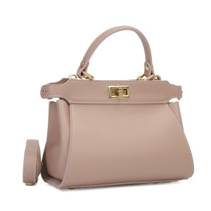 Poseta Piele Mini Otilia - ROZ-PUDRA