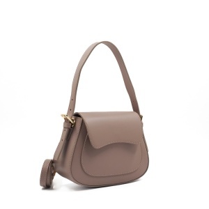 Poseta Piele Mini Pauline - ROZ-PUDRA