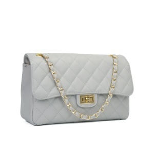 Poseta Piele Mini Ruby - GRI
