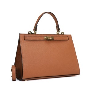 Poseta Piele Theodora - CAMEL