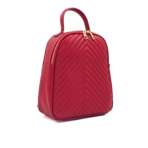 Rucsac Piele Erna - ROSU