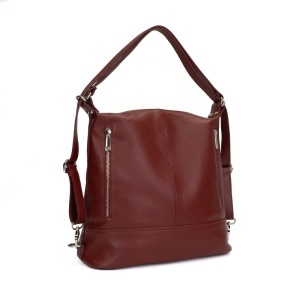 Rucsac Piele Sonia - BORDO