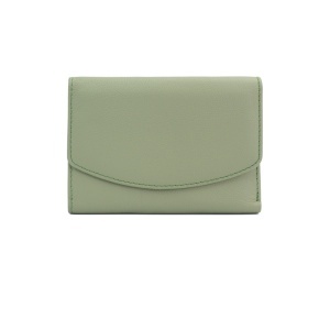 Portofel Piele Ada - VERDE