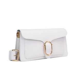 Poseta Piele Anabelle - ALB-SIMPLU