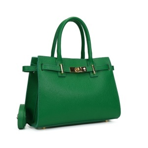 Poseta Piele Louise - VERDE