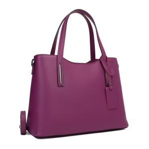 Poseta Piele Michelle - FUCSIA
