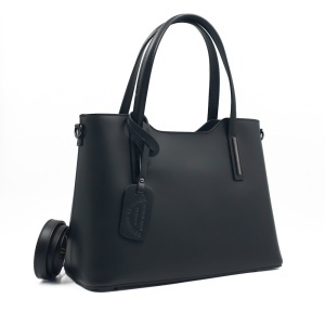 Poseta Piele Michelle - NEGRU