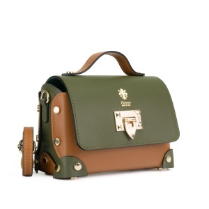 Poseta Piele Natalia - KAKI-CAMEL