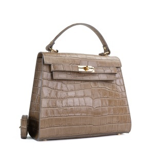 Poseta Piele Teresa - CROCO-CREM