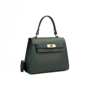 Poseta Piele Thea - VERDE