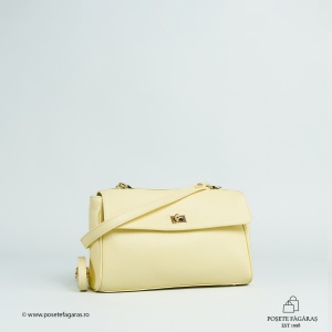 Poseta Piele Victoria - GALBEN