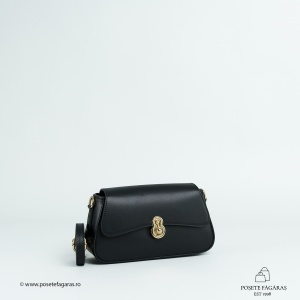 Poseta Piele Violine - NEGRU