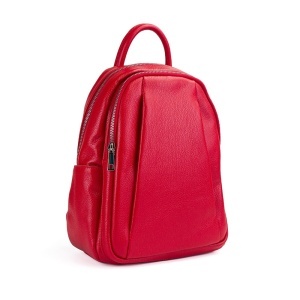 Rucsac Piele Timeea - ROSU