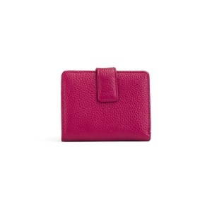 Portofel Piele Kira - FUCSIA-INCHIS