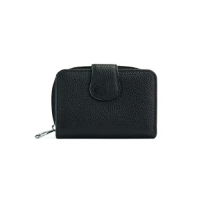 Portofel Piele Mini Simina - NEGRU